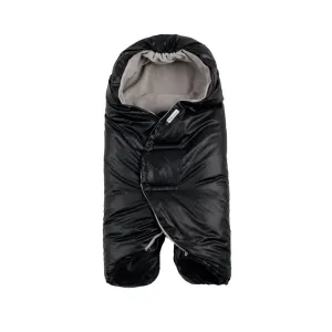 7 AM Enfant Nido Quilted Wrap, Black