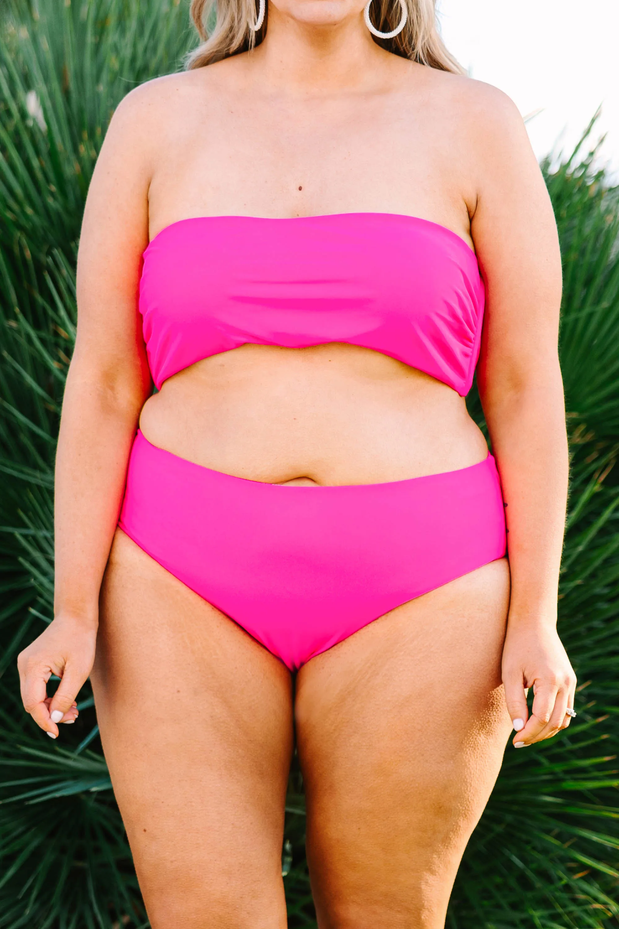 Beach Boo Swim Top, Pink