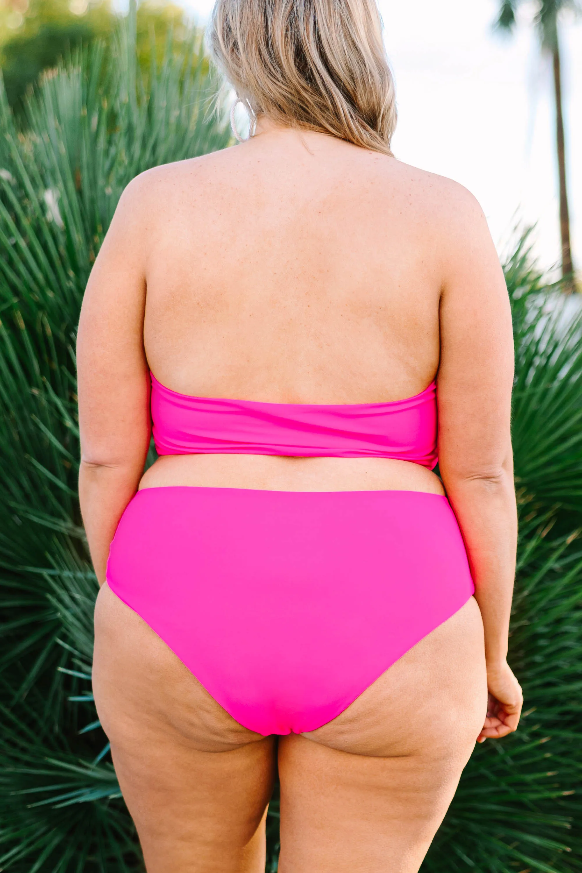 Beach Boo Swim Top, Pink