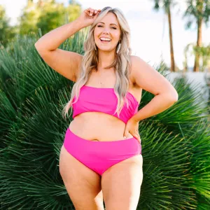 Beach Boo Swim Top, Pink