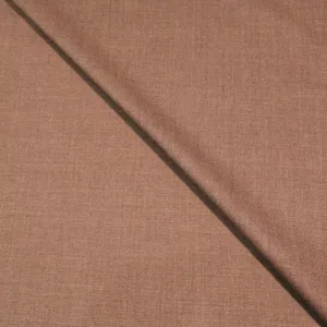 Brown Solid Super 120's Wool Holland & Sherry Fabric