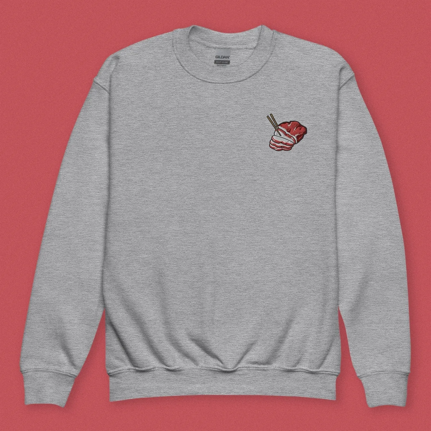 Char Siu Embroidered Kids Sweatshirt