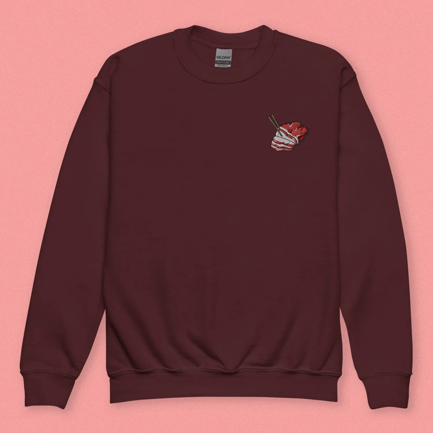 Char Siu Embroidered Kids Sweatshirt