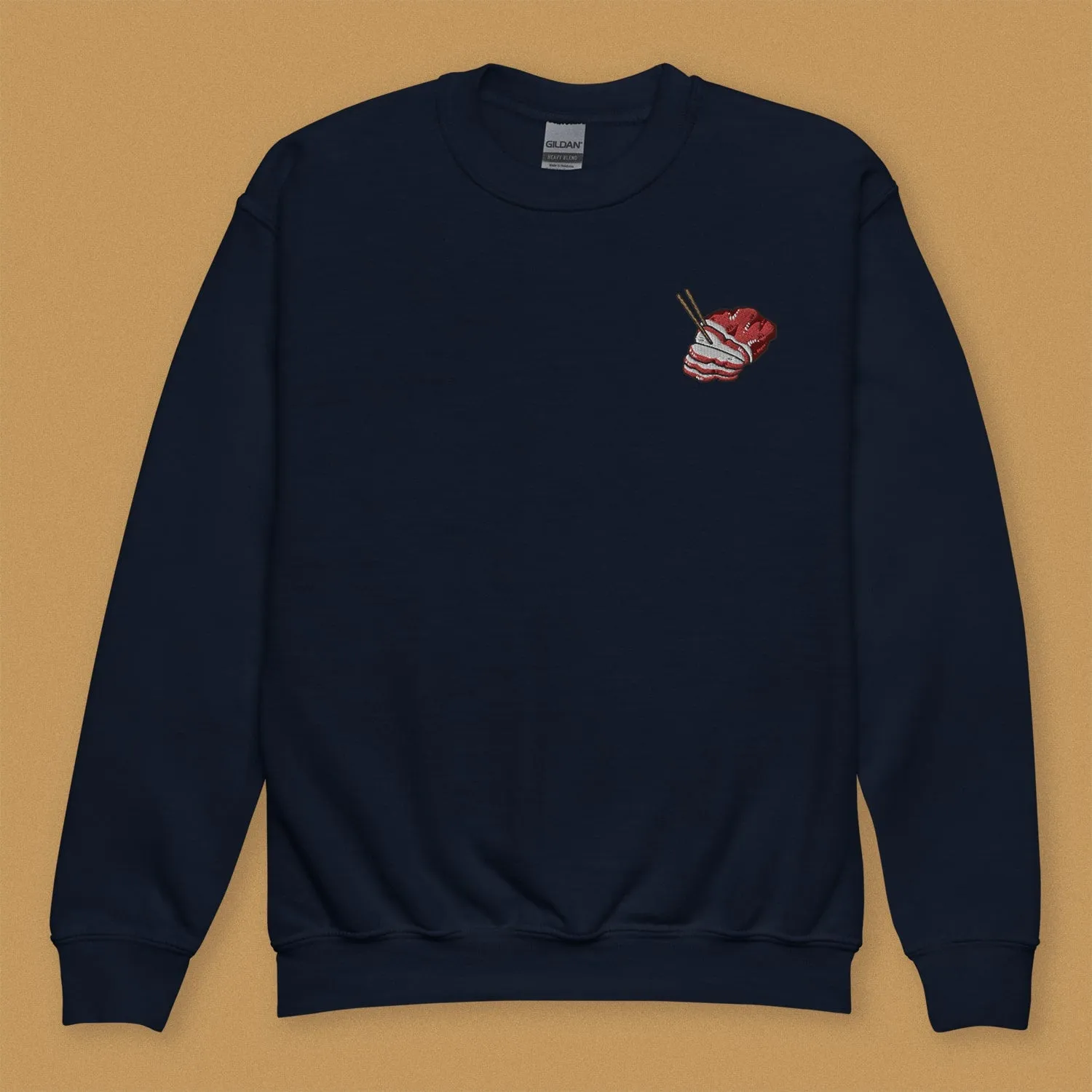 Char Siu Embroidered Kids Sweatshirt