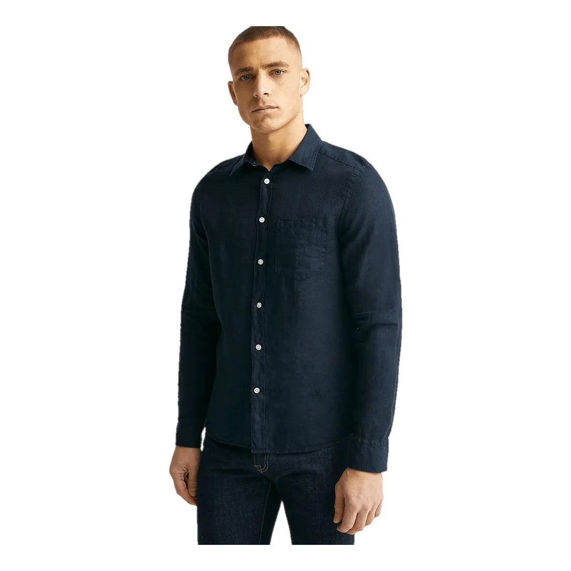 Clean Linen Slim Shirt