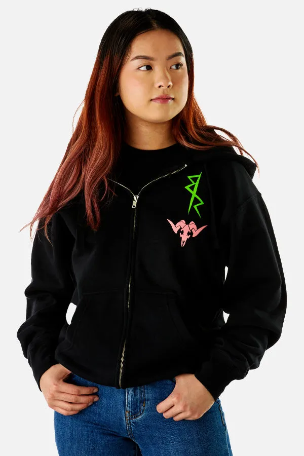 CYBERPUNK EDGERUNNERS REBECCA COLLAGE HOODIE