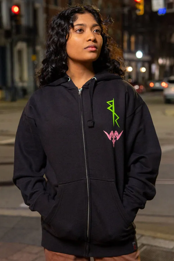 CYBERPUNK EDGERUNNERS REBECCA COLLAGE HOODIE