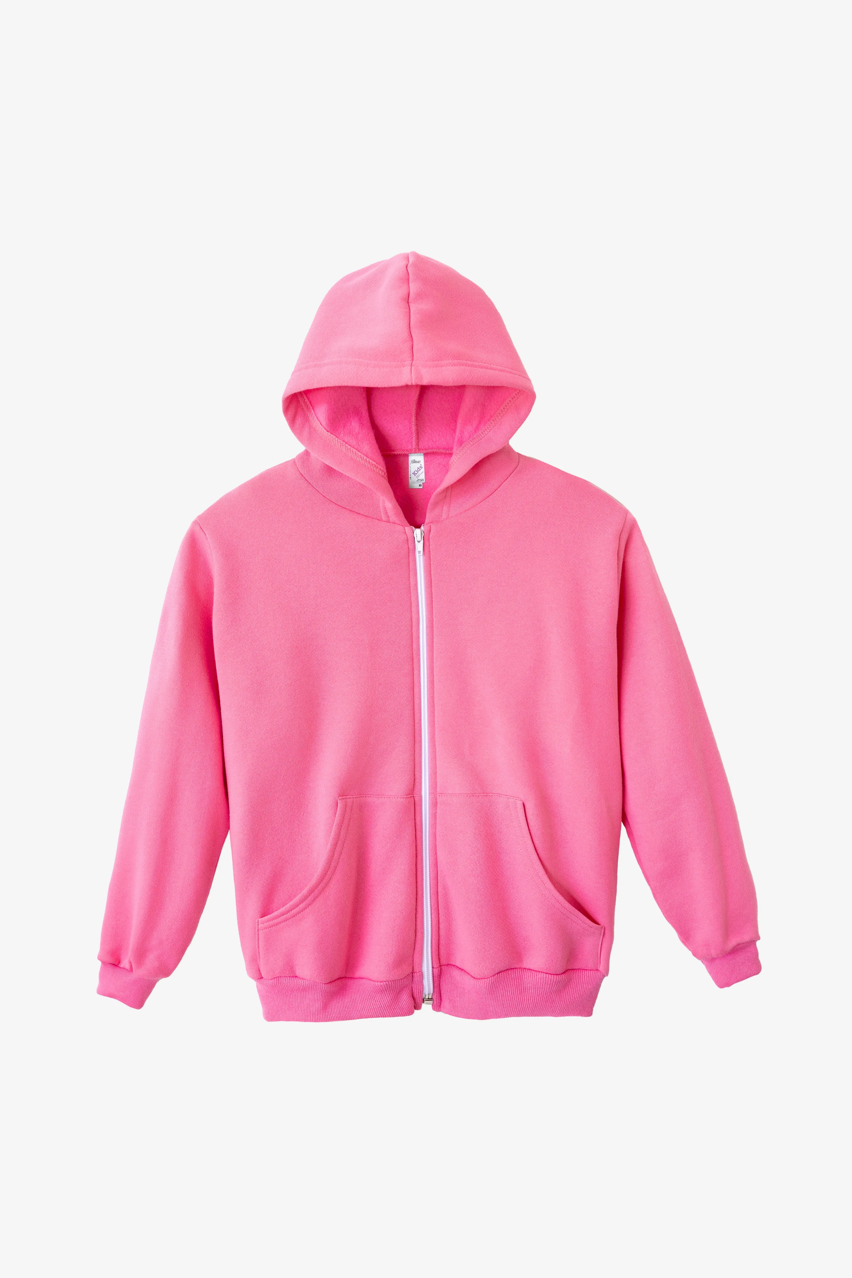 F2097 - Kids Poly Cotton Zip Hoodie