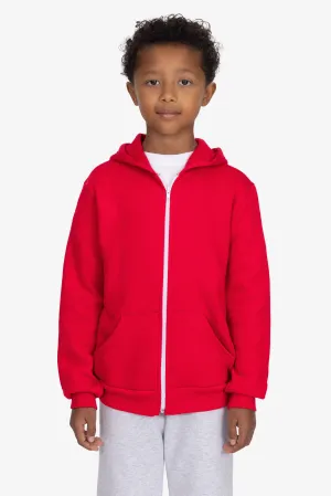 F2097 - Kids Poly Cotton Zip Hoodie