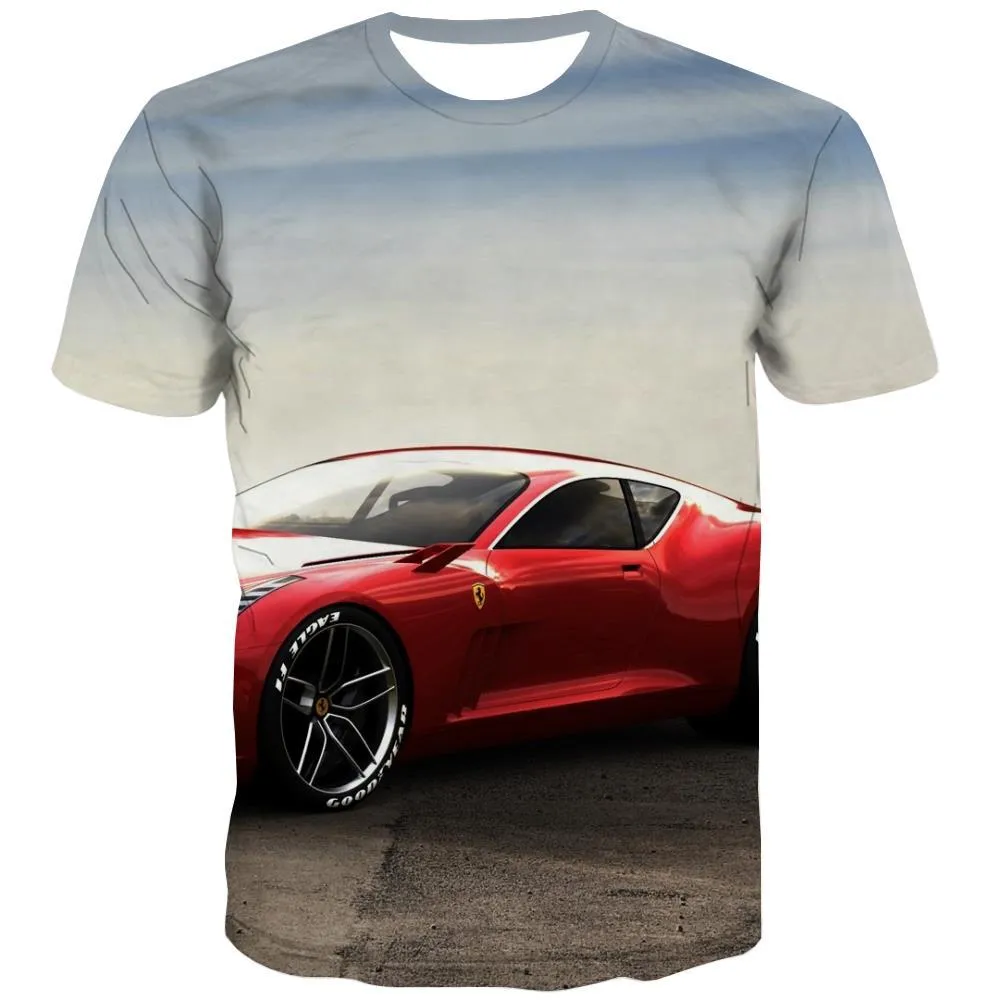 Jeep T shirts Men Offroad Tshirts Casual car T-shirts 3d Short Sleeve Full Print