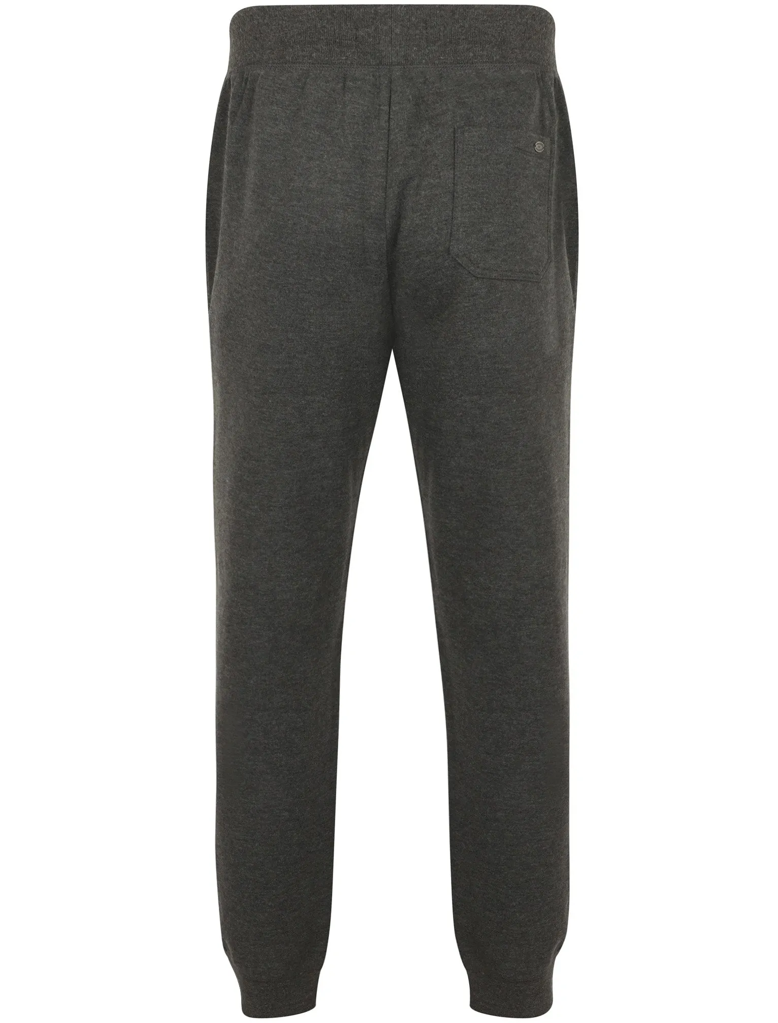 Marshaw Brush Back Fleece Joggers In Charcoal Marl - Tokyo Laundry