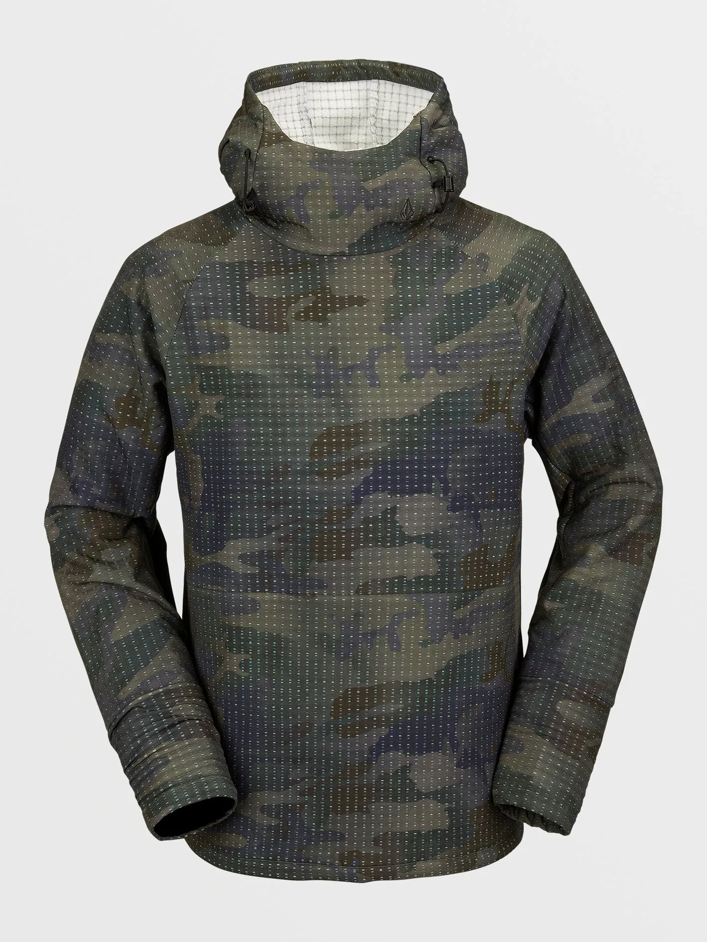 Mens All I Got Hooded Pullover - Cloudwash Camo