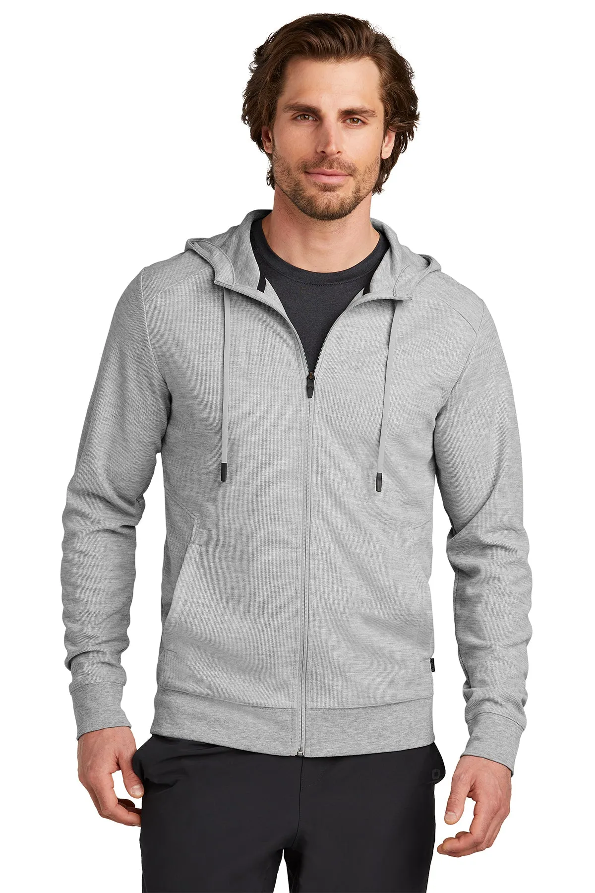 OGIO Revive Custom Full-Zips, Light Heather Grey