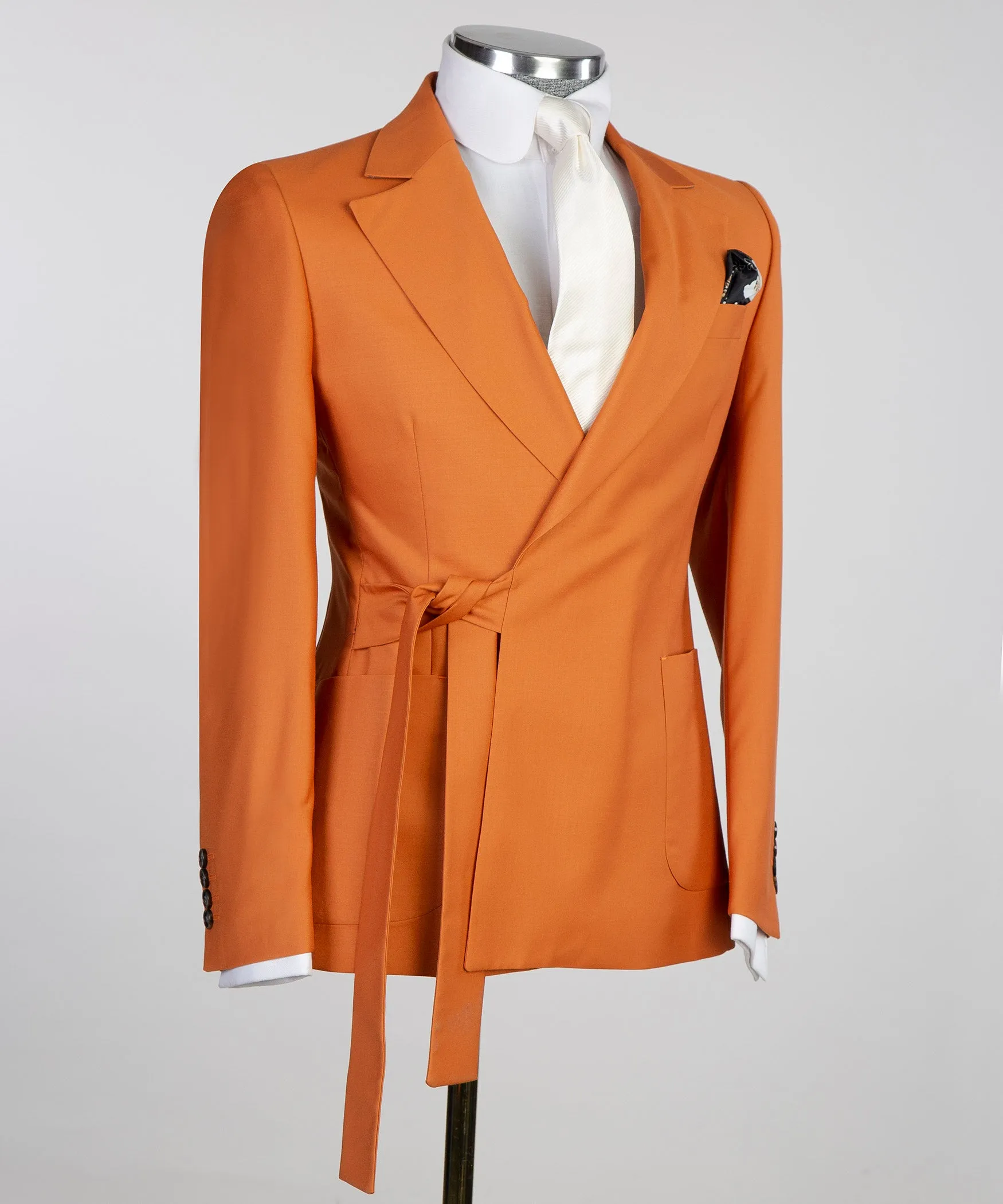 Orange Belted Suit