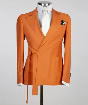 Orange Belted Suit