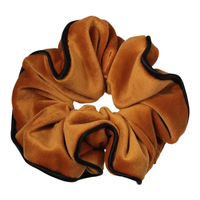 Paris Mode - Piping Velvet Scrunchie