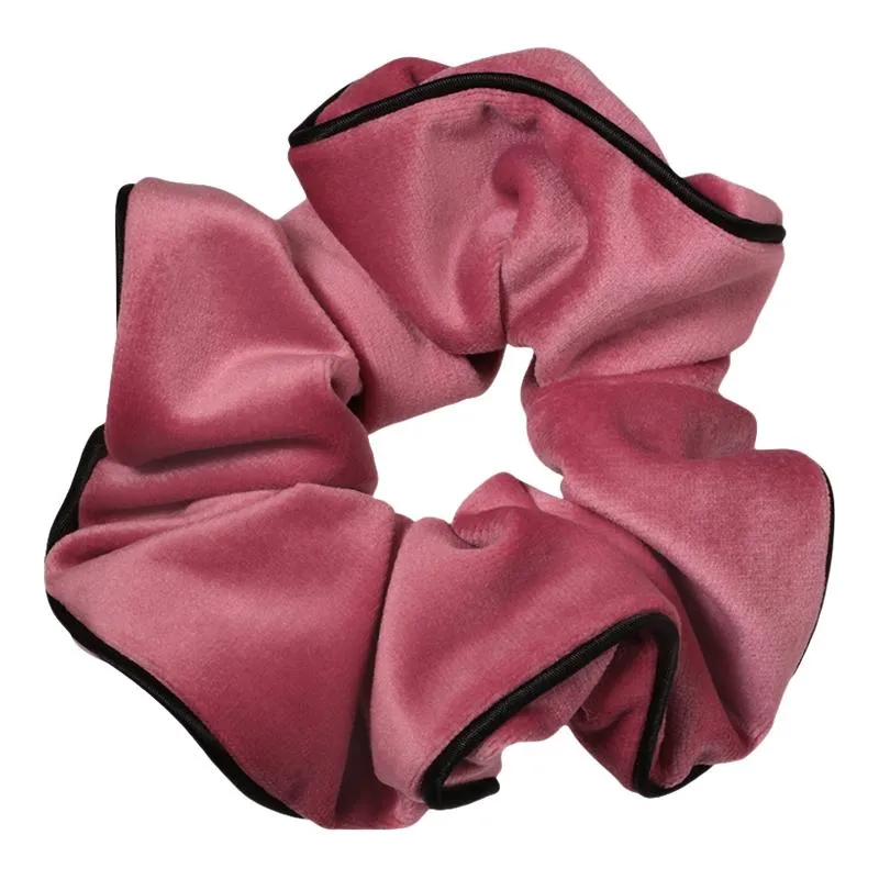 Paris Mode - Piping Velvet Scrunchie