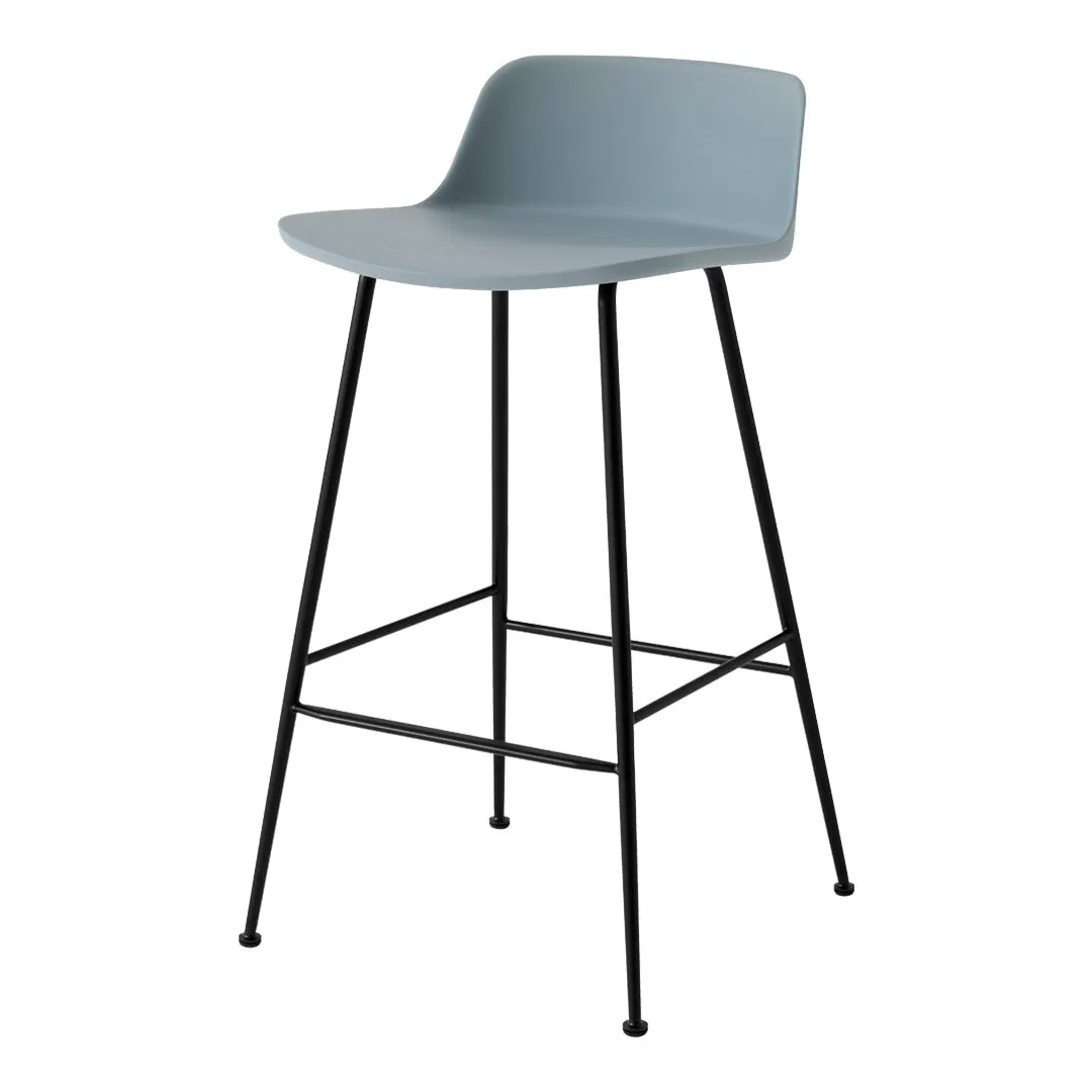 Rely HW81 Low Back Counter Stool - Tube Base