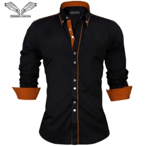 VISADA JAUNA Men Shirts Europe  New Arrivals Slim Fit