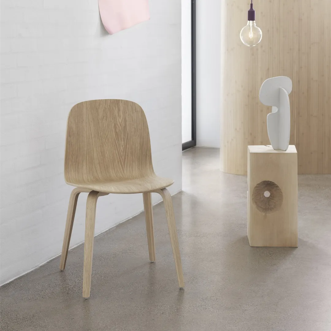 Visu Chair - Wood Base