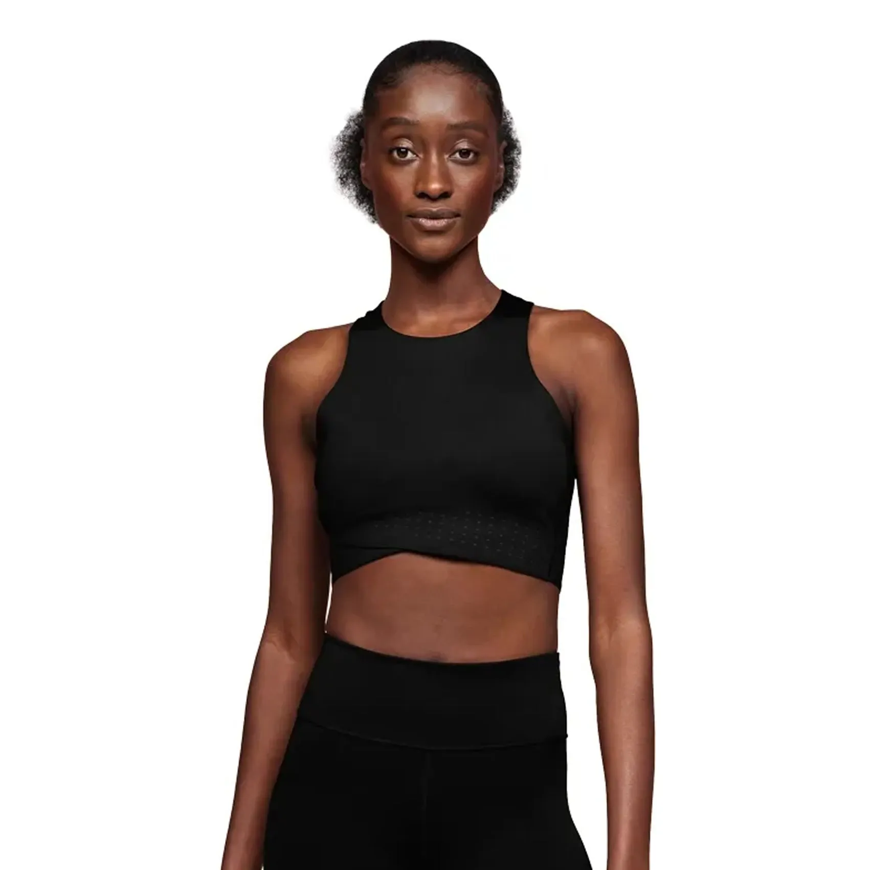 Womens On Running Race Crop Top