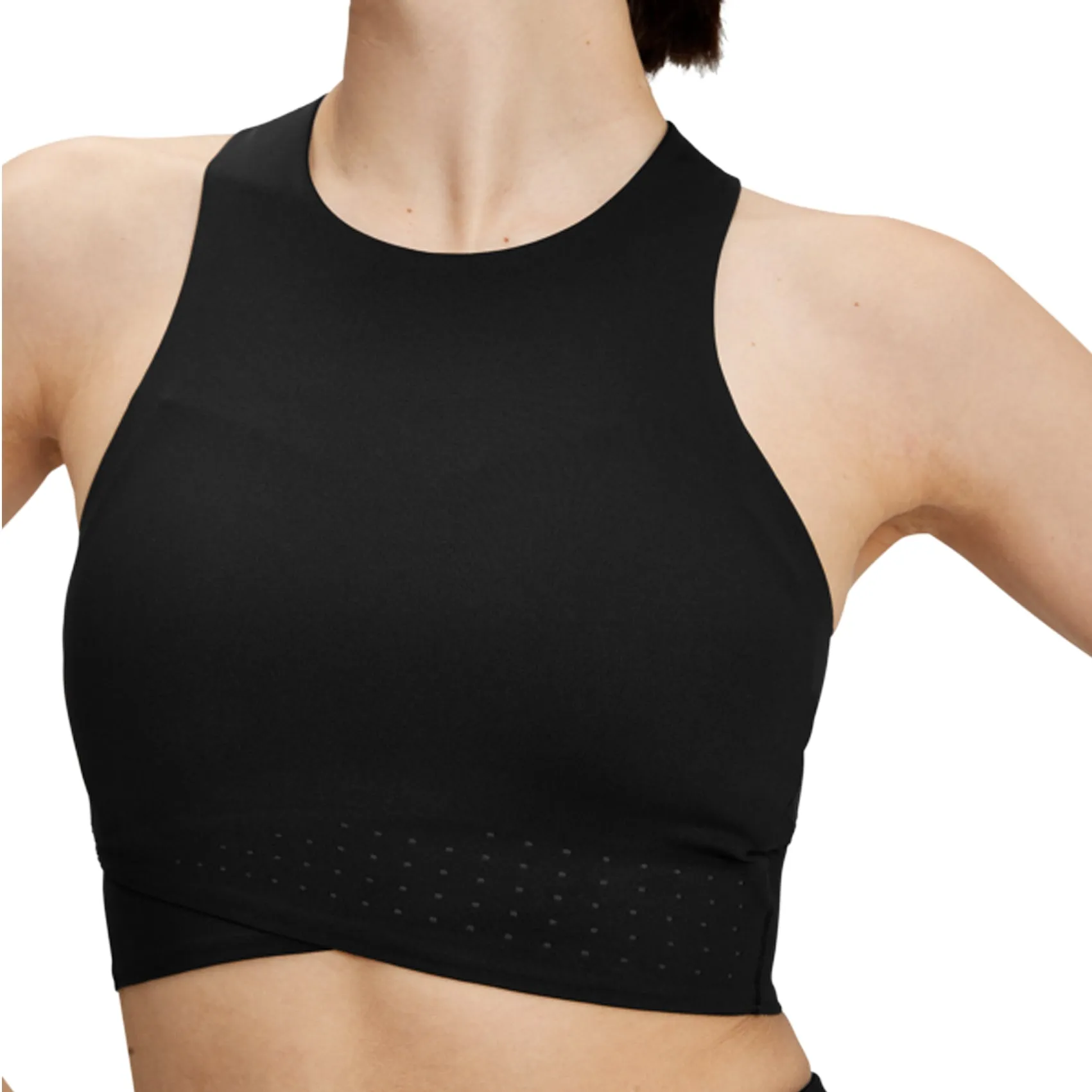 Womens On Running Race Crop Top